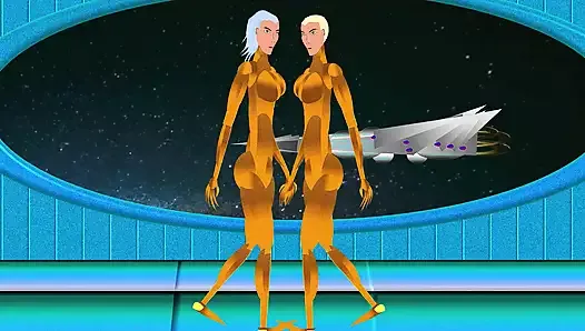 Erotobots Sex Exchange a friendly space trade between colleagues the gold diggers