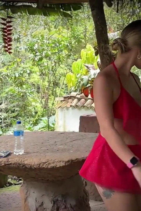 I Went Jogging with My Friend in the Woods and Ended up with My Cock in Her Mouth and Cumming on Her Tongue