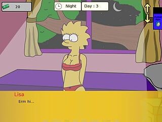 The Simpson Simpvill, partie 3, sous-vêtements Sexy Lisa par LoveSkySanx