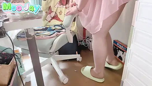 POV Roleplay: Stepsister knows you're peeking at her ass and big tits