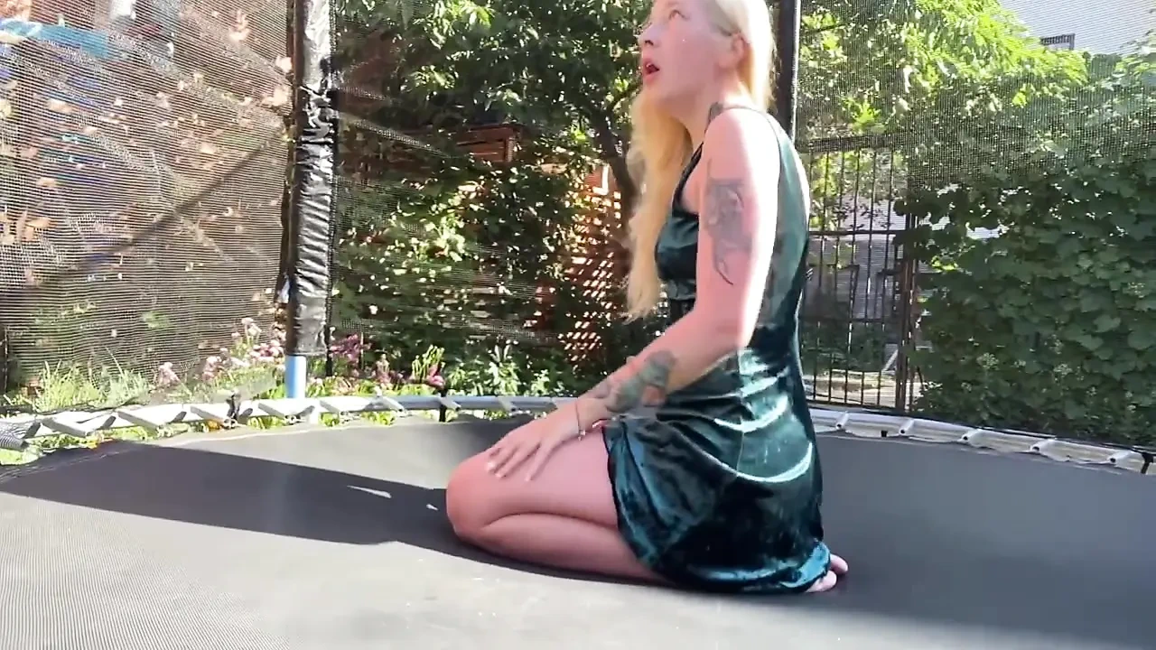 I Jump on a Trampoline-cock and Squirt.