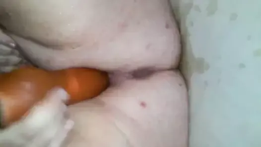 white bbw squirting with toy