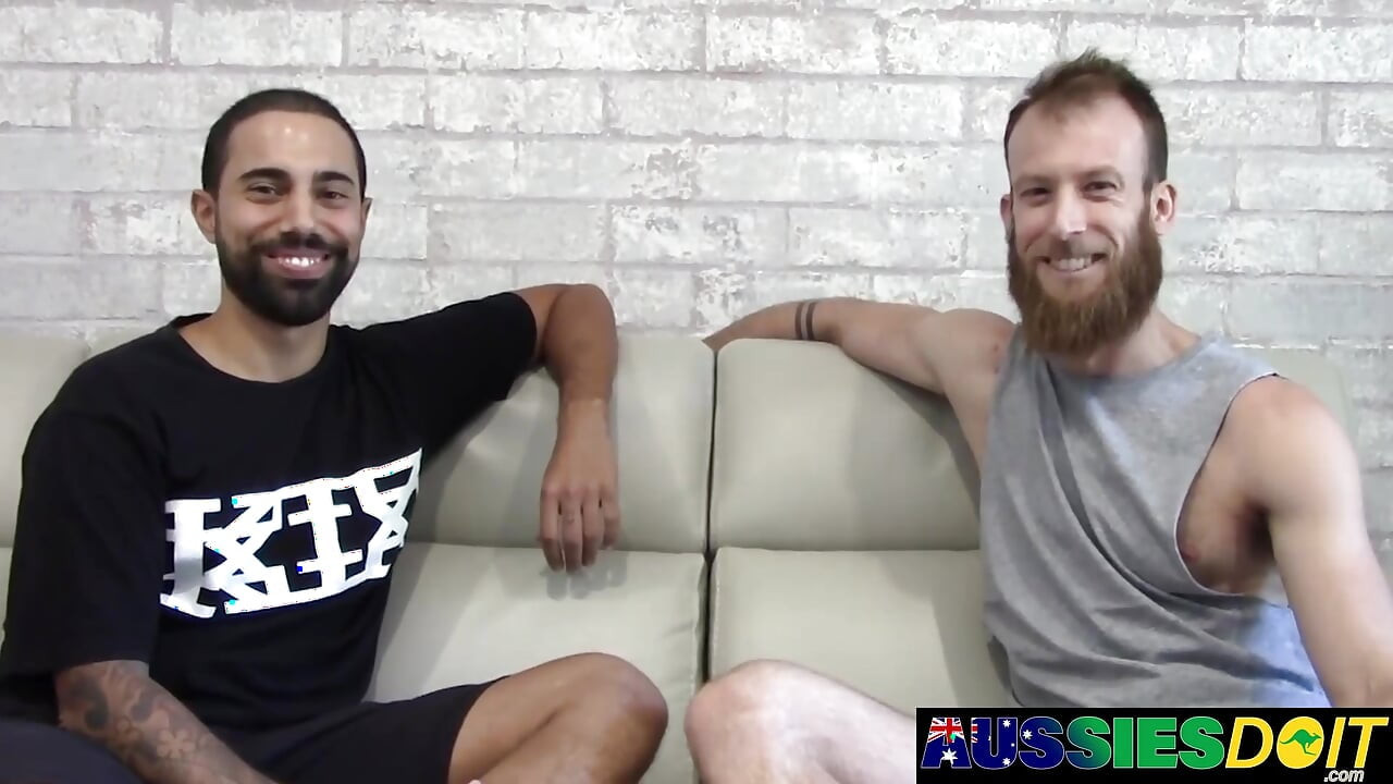 Бородатый топ Tyla доминирует Над Lucas узкое австралийском очко грубо