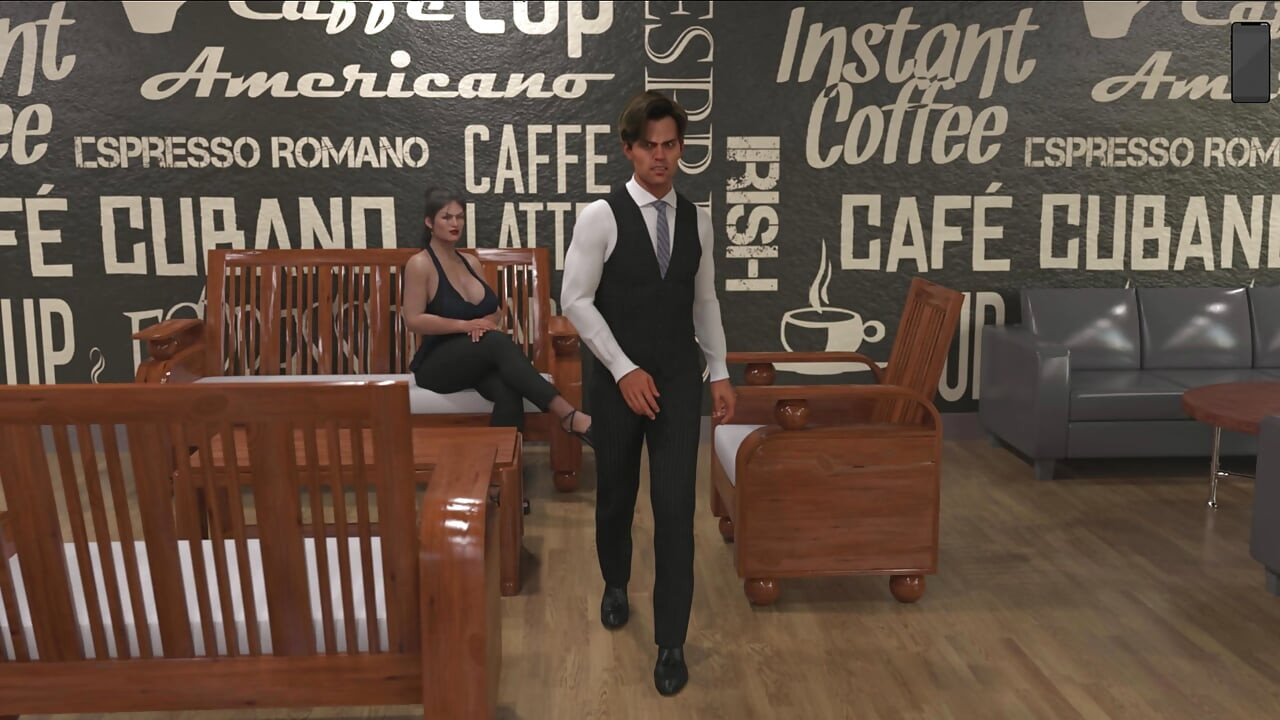 Um Garoto Solitário De Café Fodido E Gozada Dentro Do Chefe Quente Da MILF