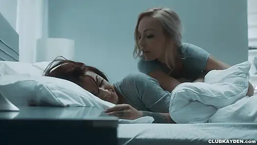 Kayden Kross eats out Evelin Stone in hot lesbian video