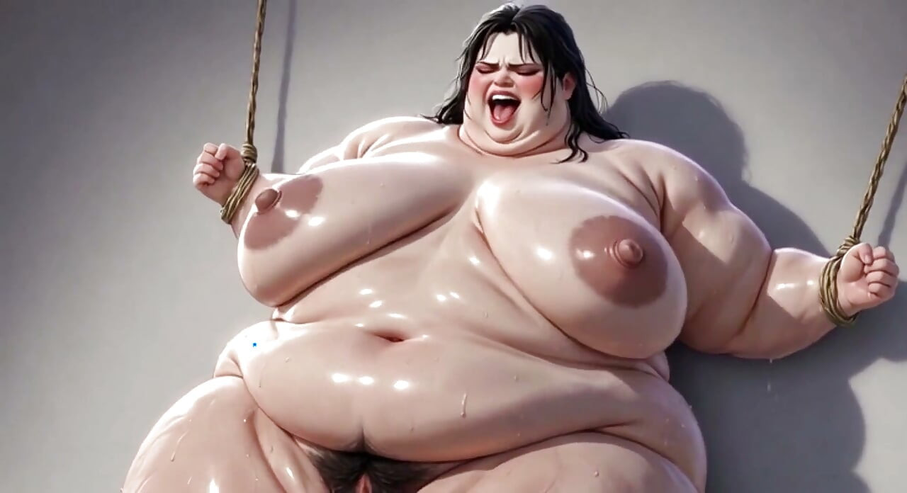 Ssbbw obesitas diikat ketat - sangat terangsang & memohon kontol