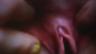 Rijpe harige kut, sexy schaamlippen en lieve clitoris! amateur cam!