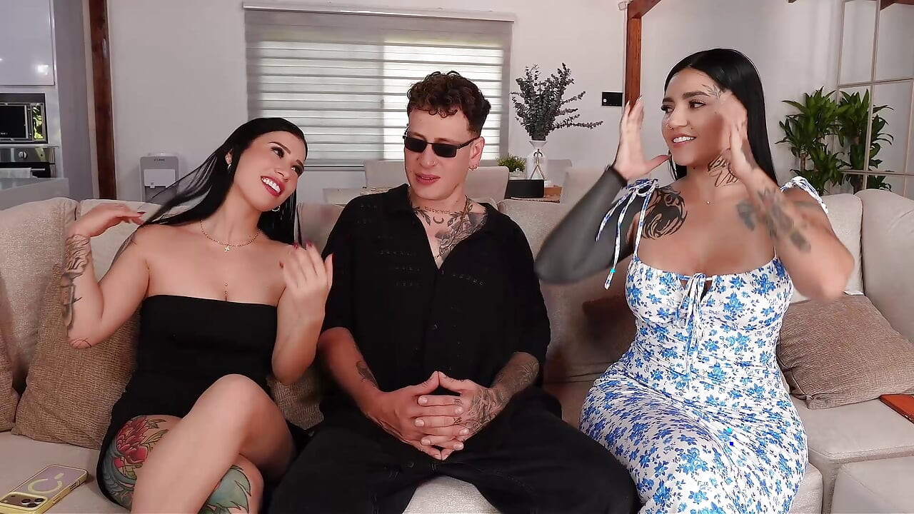 Threesome with my friend's VERGON GUARD - LaRola