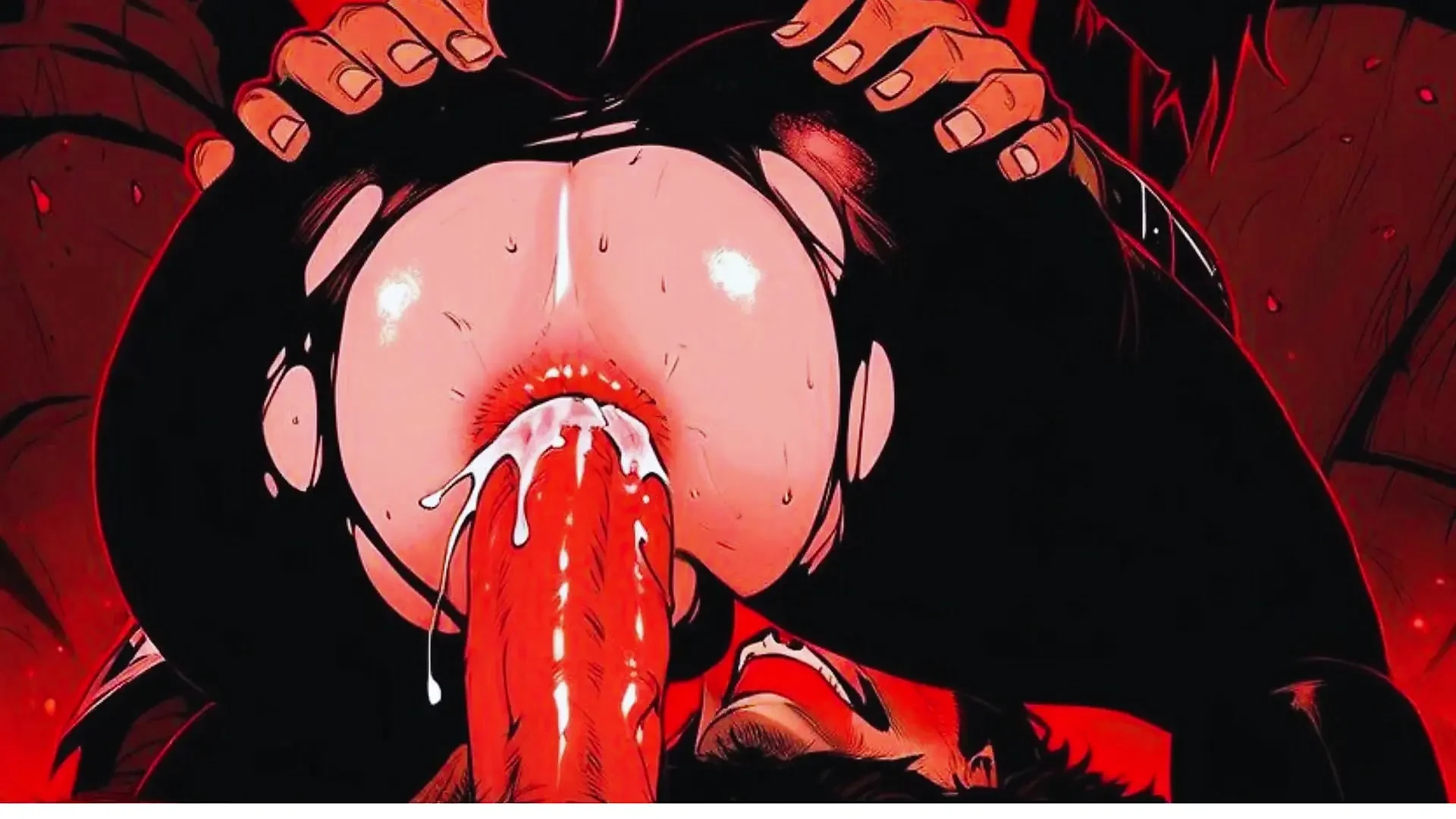 Quente italiana Femboy relata ter sua bunda fodida com força nas Profundezas do Inferno em uma projeção astral!