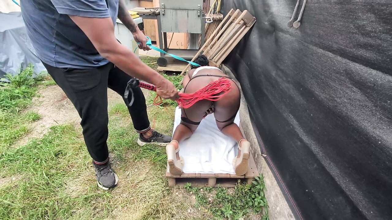 Spanking and Domination for a Submissive Black Woman