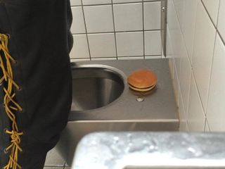 Pissing on Burger