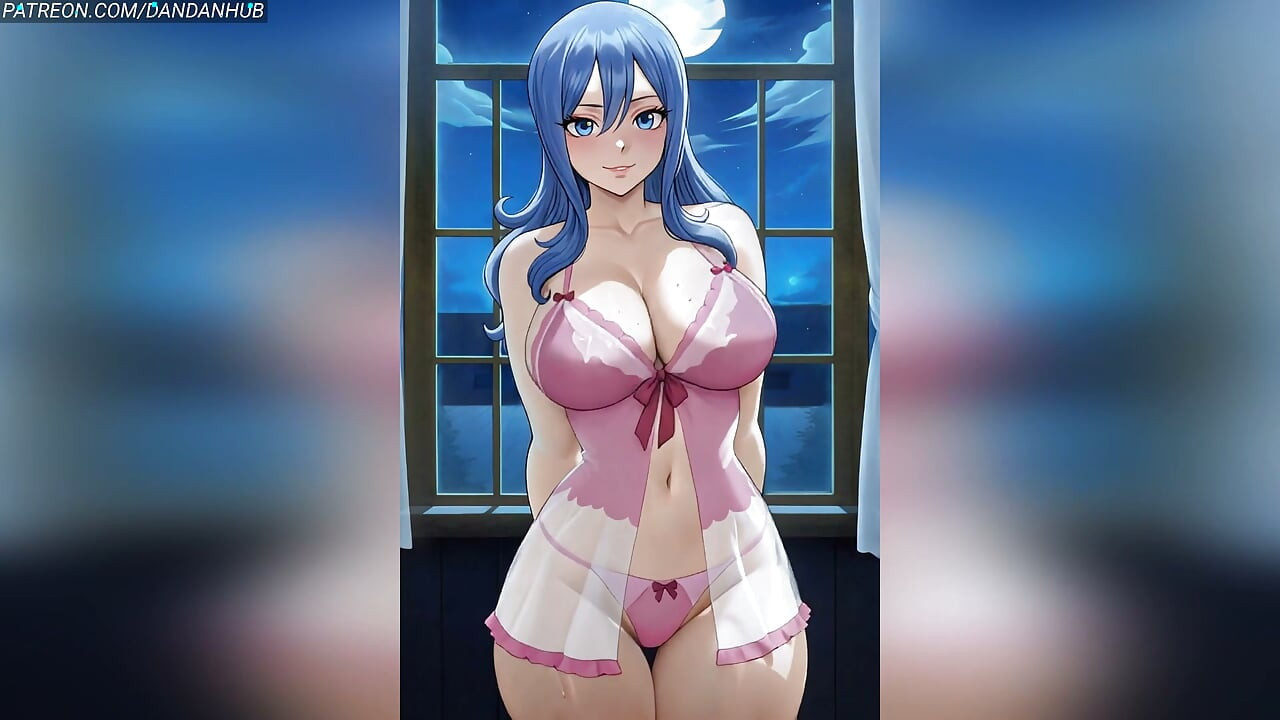 Juvia Lockser Lingerie Bikini Maid Bounce