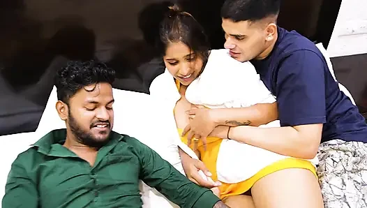 NURSE TEST HER TWO PATIENT SEXUAL ABILITY AND FUCKED INDIAN DESI TEEN NURSE HARDLY