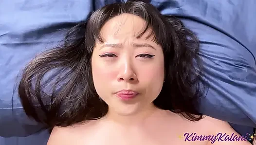 POV Asian Babe has Intense Beautiful Agony Orgasm -ASMR