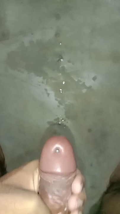 Reverse Prince Albert pierced Cock Indian | Clip 1