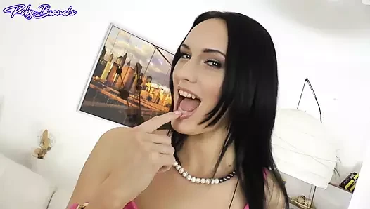 Just 18 but Already Ready to Take 2 Cocks in the Ass