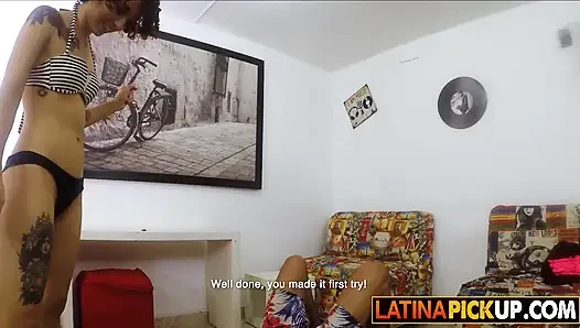 I POUNDED this 18YO LATINA until her tight SHAVED PUSSY was dripping