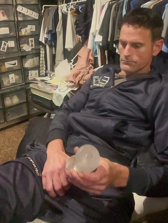 Mike masturbating again