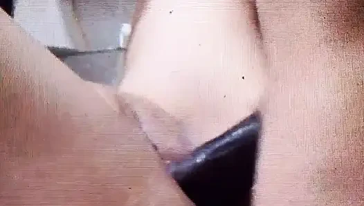 Closed up fuck and eat her wet fat pussy