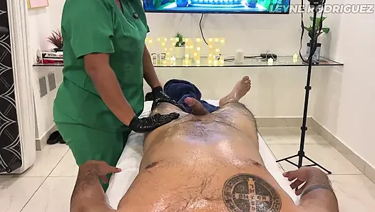 Underestimated Pleasure - Gorgeous Latina Gives a Special Happy Ending Massage