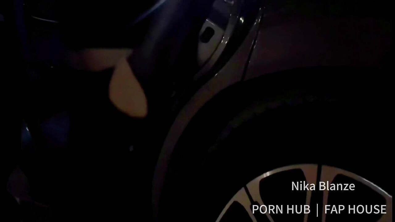 Stunningly Beautiful, Sexy, and Submissive Wife in Stockings and High Heels-flashing, Car Sex, and Internal Ejaculation.