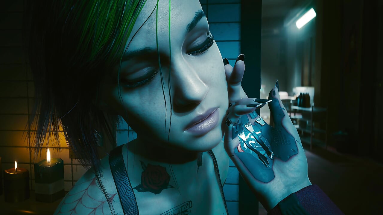 Cyberpunk 2077, scène de sexe avec Judy (non censurée)