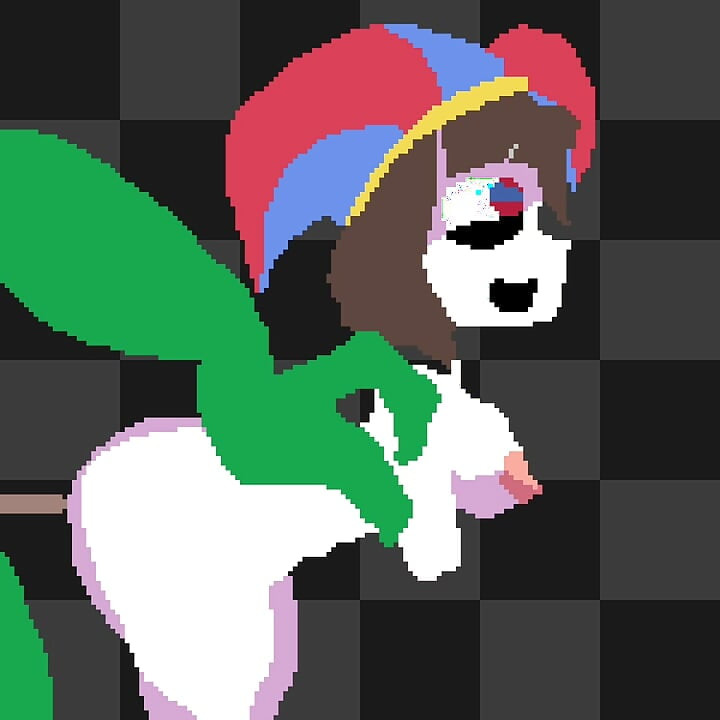 Pomni Pixelart и таймлапс