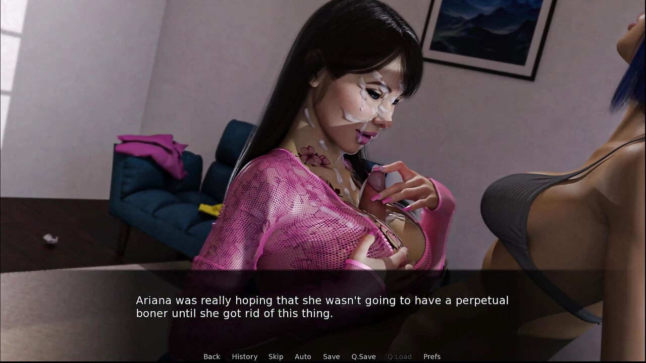 Ariana Perverted Diary 8 Ariana Spell Went Wrong and Now Have a Cock