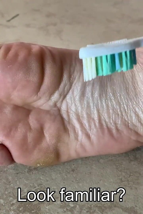 Foot Humiliation with Your Toothbrush