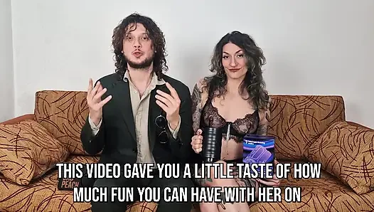 INTENSE JOI - Stroke Your Cock and Fuck Your Male Masturbator While I Ride My Dildo - Intense Mutual Masturbation Cum Countdown