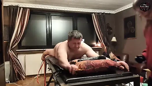 Domlady Mia - Punishment of Terror for the Slave - Training: Ass Fucked with the Fucking Machine - Part 2