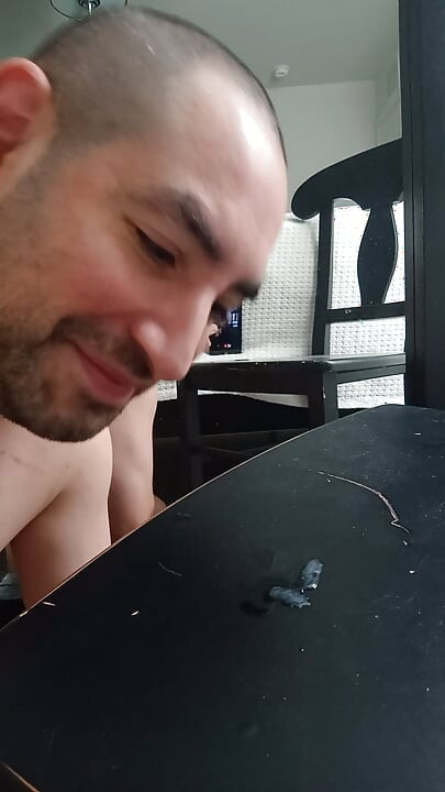 Morning Precum and Ass Juices