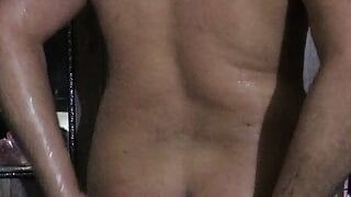 Desi Nude Boy From Pakistan Alone in Home Showing Hot Ass and Ass Hole in Public