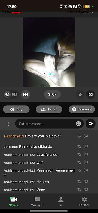 Stripchat'te canlı yayın
