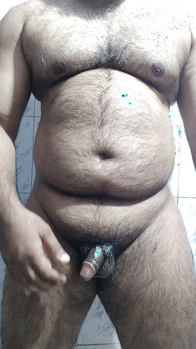 พ่อเนื้อเตรียมตัวก่อนเย็ด