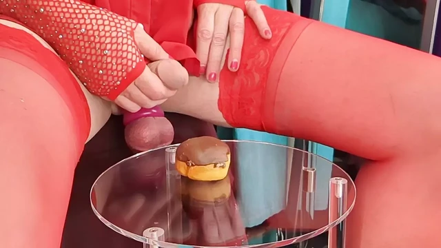 Rikki Ocean Puts a Little Extra Fresh Cream on Her Donut