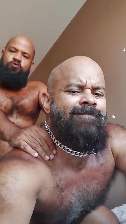 Bearded Stepfather Putting It in the Bear's Ass.