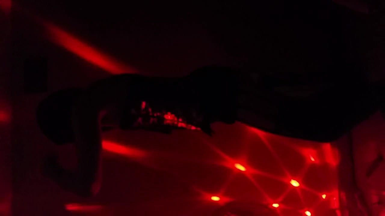 Sissy lingerie dancing
