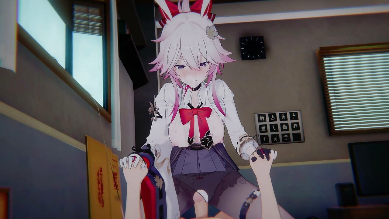 Honaki Star Rail - Ahas Cruel Joke Evanescia Broken POV Sandwich DP Tied up 4k60fps