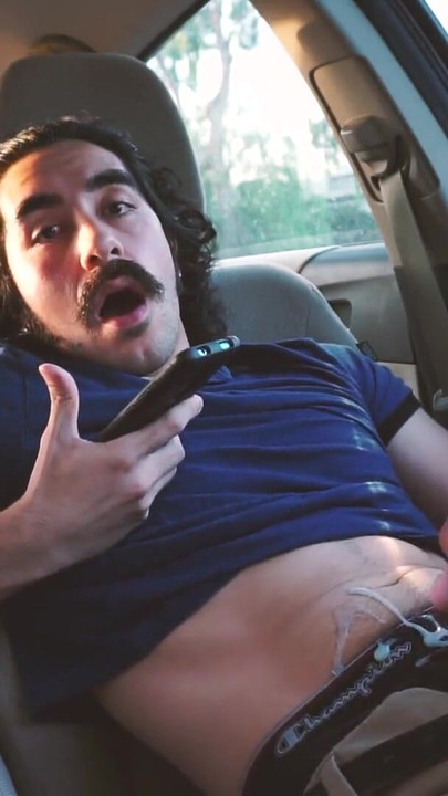 Jaw-dropping moment from "Almost CAUGHT Jerking OFF in the PARKING Lot ON my LUNCH BREAK while SEXTING a FAN in my CAR (FUCK)"