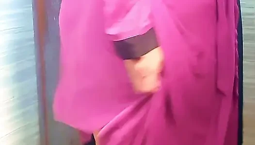 Hot MILF Big Ass & Huge Boobs Arab Stepmom Shower Sex in Bathroom