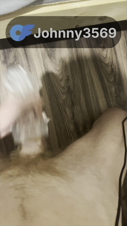 Young Horny Twink Needed a Release. Big Cumshot, Fucking a Flashlight, Intensive Masturbation. POV 4K Full HD