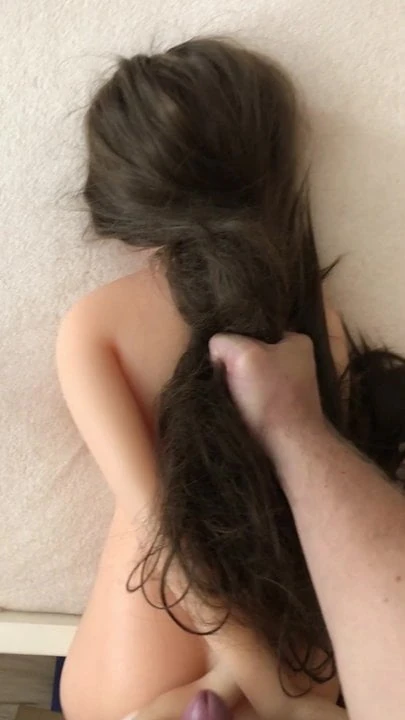 Sex doll deep anal rough fuck