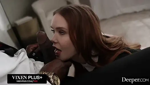 Deeper. BBC-Loving Redhead Chloe Foxxe Gets Her Tight Pussy Filled Up