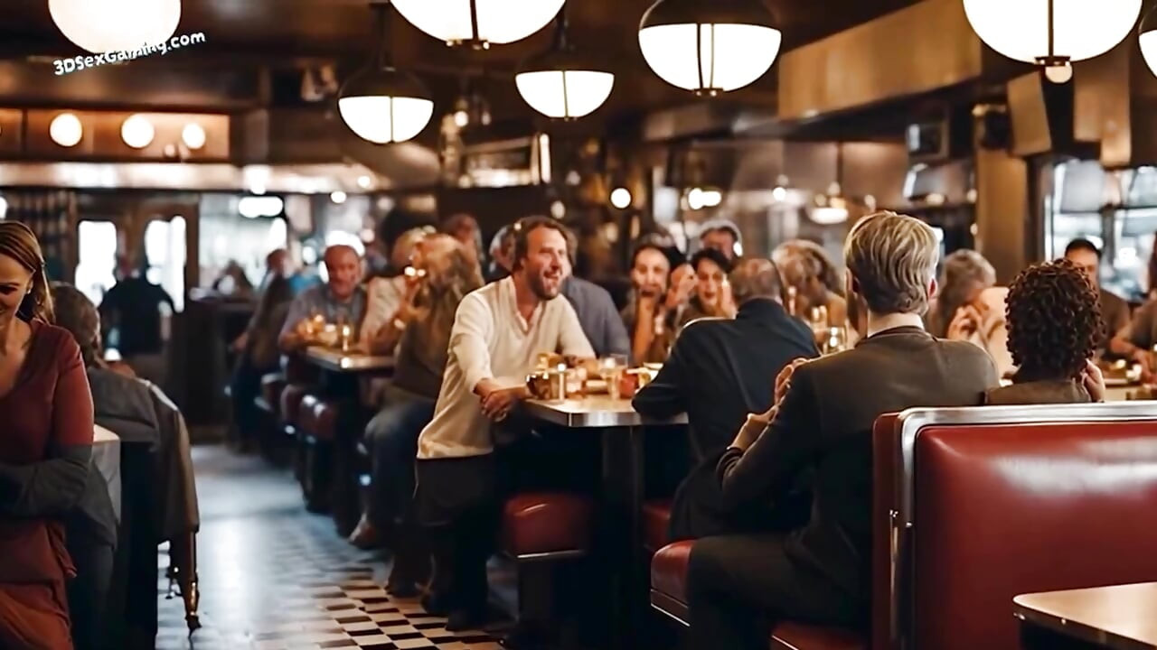 WE HAVE SEX IN A COFFEE SHOP.