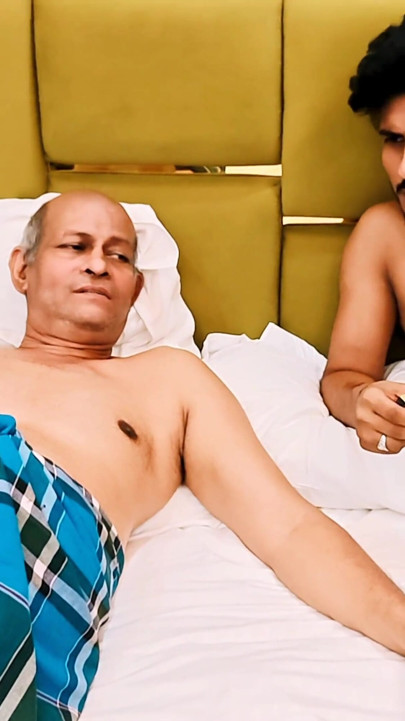 Desi Threesome Video Step Father and Stepson Had Sex with the Step Daughter. Fuck Har Pussy Indian Hindi Audio