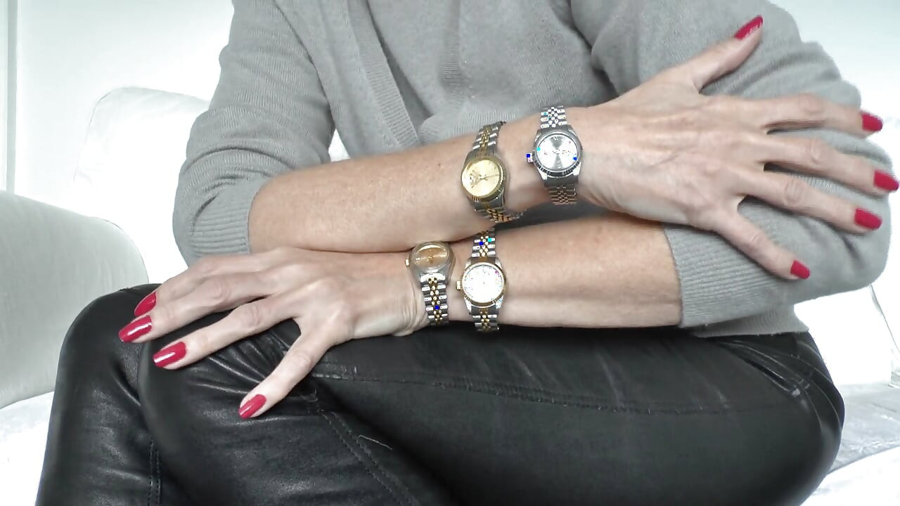 Moji luksuzni satovi te čine tako napaljenim, JOI, lady victoria valente