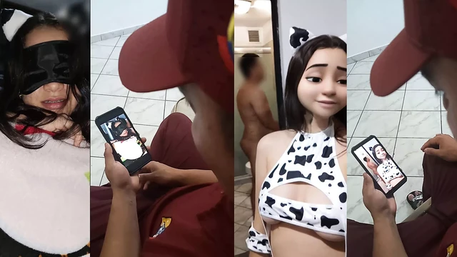 My Beloved Girlfriend went on Vacation and Sends Me Weird Videos - Netorare Story