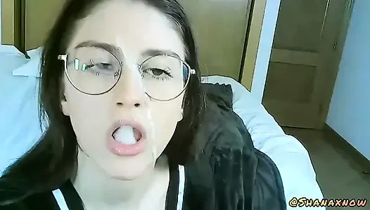 Only Members Live BJ Fuck and Facial