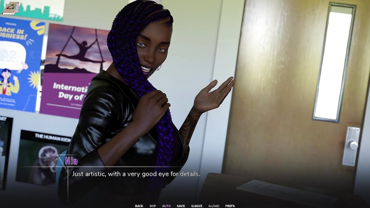 タブー大学 #03 - ビーティフルな黒人18歳と青髪のエモによる化学の授業